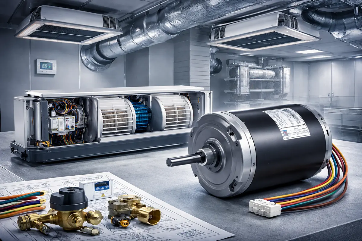 موتور فن کویل الکتروژن