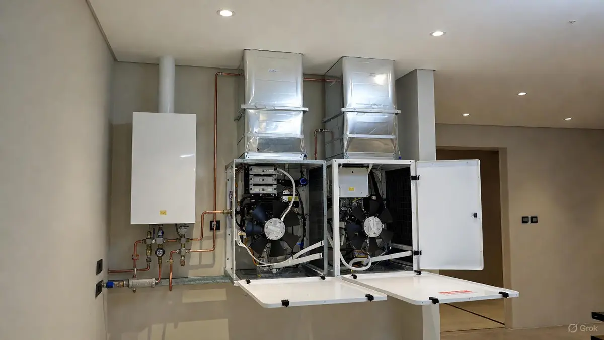 چگونه کویل آبگرم داکت اسپلیت مدیا هزینه‌های گرمایش را کاهش می‌دهد