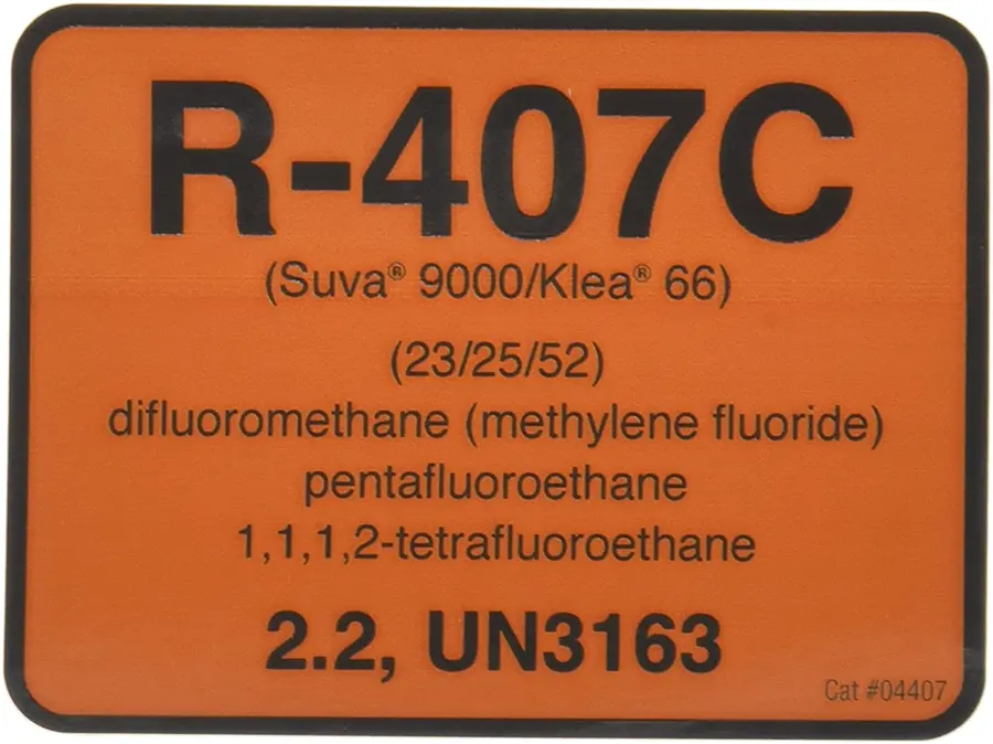 ترکیبات گاز مبرد R407C