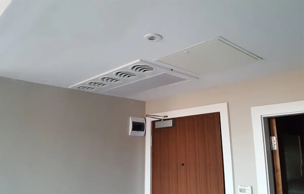 دریچه بازدید فن کویل سقفی