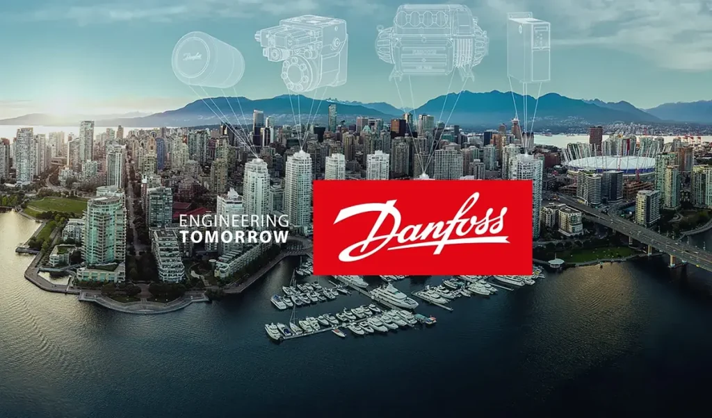 بررسی خط مایع برند دانفوس (Danfoss) در چیلرها