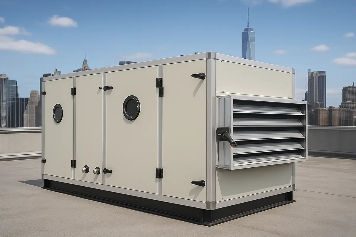 نقاط بحرانی خوردگی در هواساز