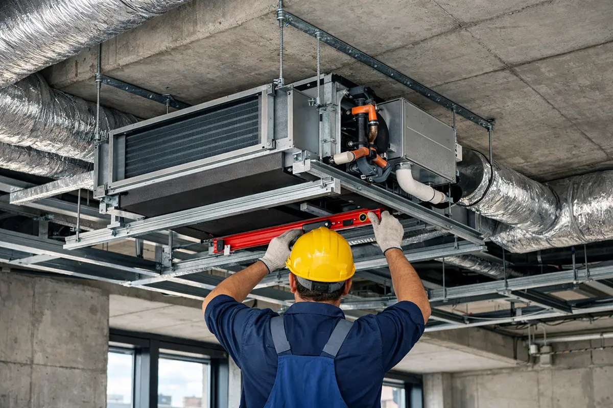 شاسی کشی فن کویل سقفی